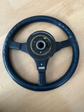DT: Blue Leather Itavolanti Porsche Sonderwunsch Exclusive Steering Wheel