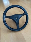 DT: Blue Leather Itavolanti Porsche Sonderwunsch Exclusive Steering Wheel