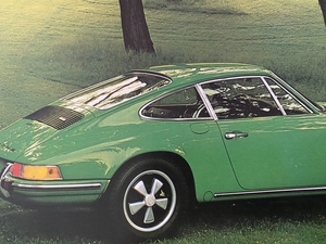  Original 1972 Porsche 911 Owners Manual and Documents