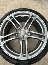 19" OEM Audi R8 Titanium Wheels with Pirelli P Zero Tires