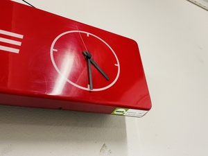 No Reserve Illuminated Porsche Dealership Clock (40" x 8")