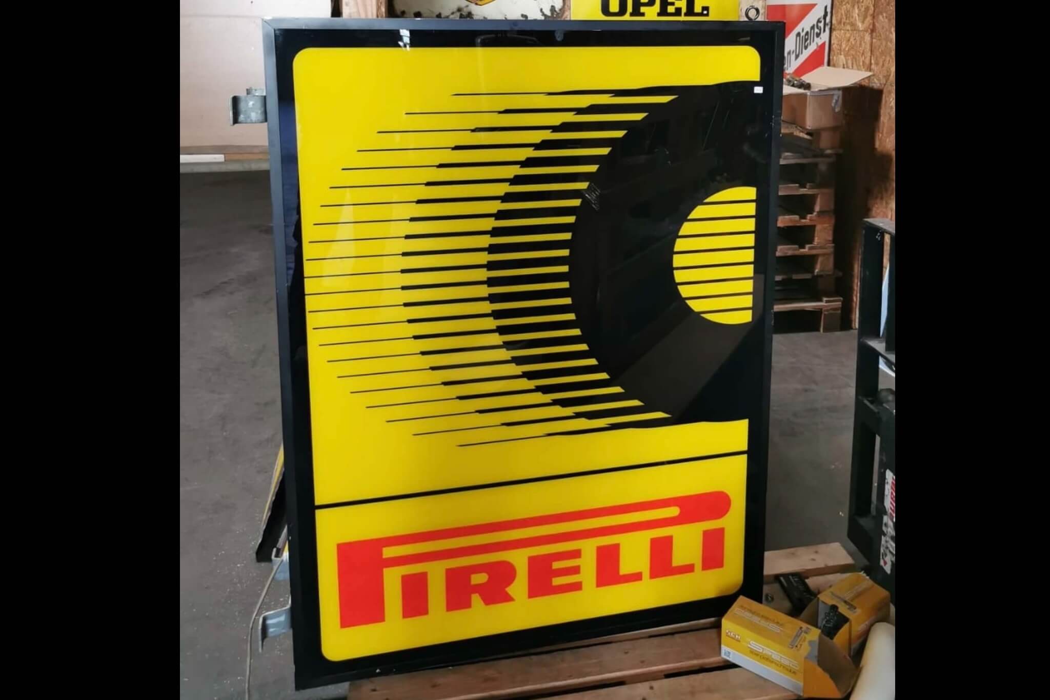 Pirelli Illuminated Sign (52" x 40")