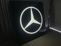 Original 1990s Mercedes Benz Illuminated Dealership Sign