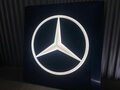 DT: Original 1990s Mercedes Benz Illuminated Dealership Sign