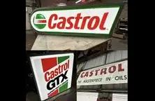 Authentic Castrol Motor Oil Sign Collection