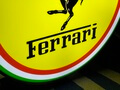 Double-sided Illuminated Ferrari Dealership Sign