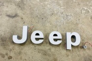 No Reserve Jeep Illuminated sign (55" x 16")