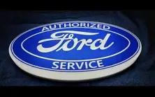 No Reserve Illuminated Ford Style Sign