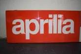 Large Illuminated Aprilia Sign