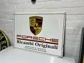 DT: Authentic 1980s Porsche Ricambi Originali Metal Sign