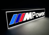 No Reserve Illuminated BMW M Power Style Sign
