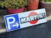 DT: Vintage 1970s Enamel Martini Parking Sign