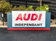  Authentic 1970s Audi Independent Garage Sign