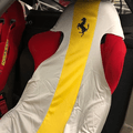DT: NOS Ferrari F40 Protective Seat Covers