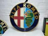 DT: Genuine Illuminated Alfa Romeo Dealership Sign