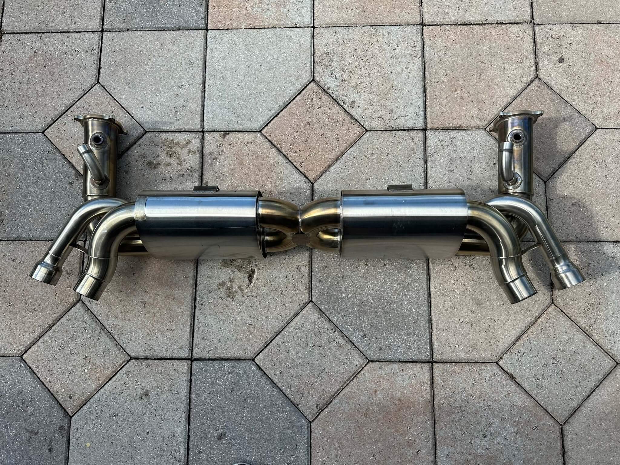Kline Inconel Exhaust with Decat Pipes for Porsche 991.2 Turbo S Exclusive Series
