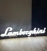 WITHDRAWN Large Illuminated Lamborghini Style Sign