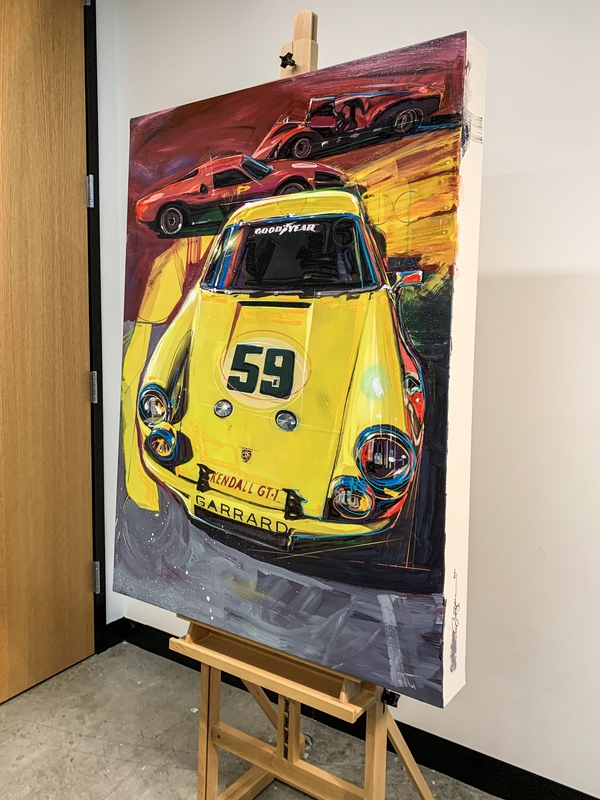 "No. 59 RSR" Painting by Stephen Selzler