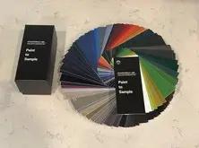 No Reserve First Edition Porsche Paint to Sample Color Swatch