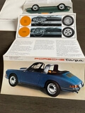 No Reserve Early Porsche 911/912 Targa Literature Collection