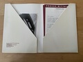  1975 Porsche 911 Turbo Owners Manual and Press Release Kit