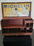 1940's Michelin Tires First Aid Wall Cabinet