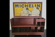 DT: 1940's Michelin Tires First Aid Wall Cabinet