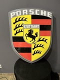 No Reserve Illuminated Porsche Crest Style Sign