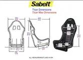 DT: Ferrari F430 Challenge Carbon Fiber Bucket Seat by Sabelt